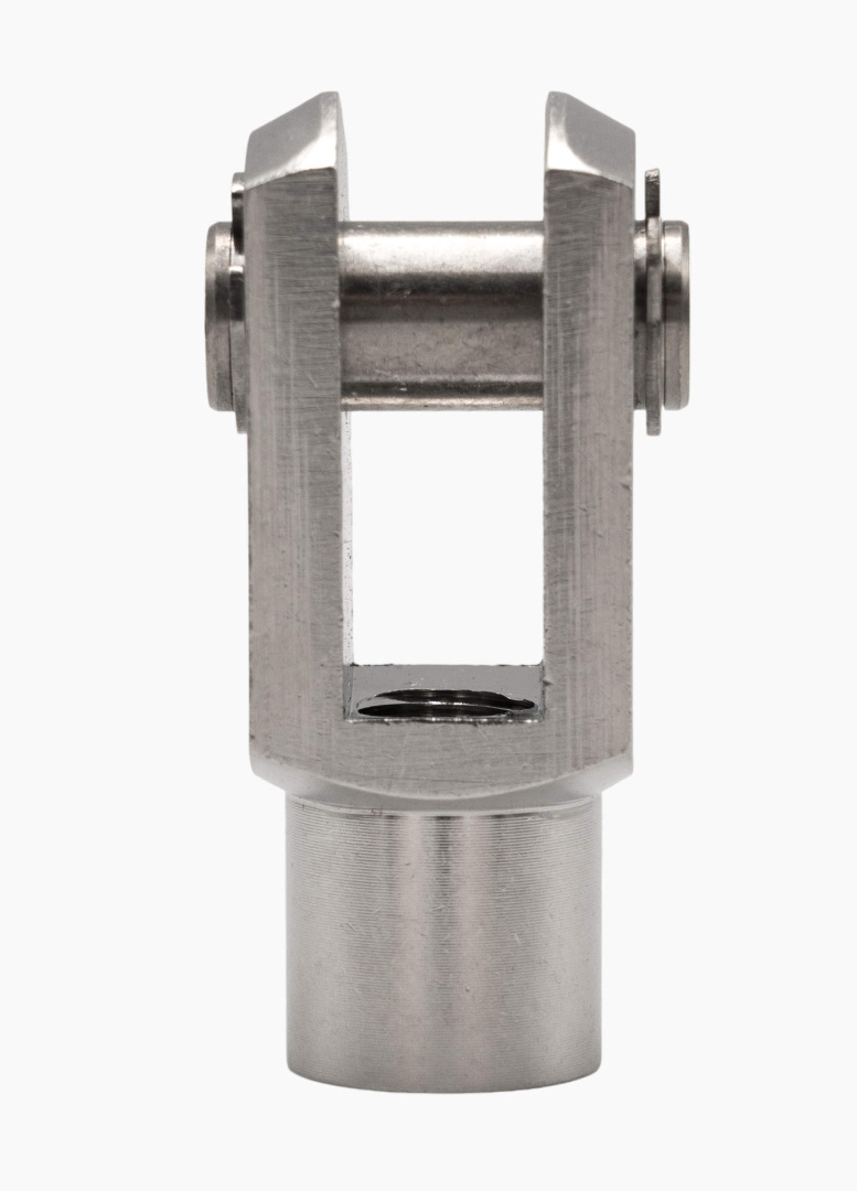 Головка вилкообразная из нержавеющий стали CRSG-M27x2