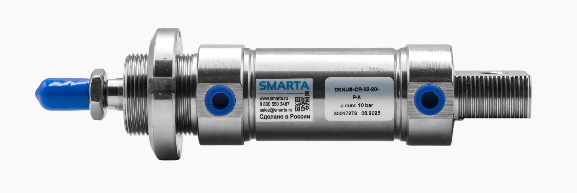 Пневмоцилиндр из нержавеющий стали DSNUB-CR-32-…-P-A