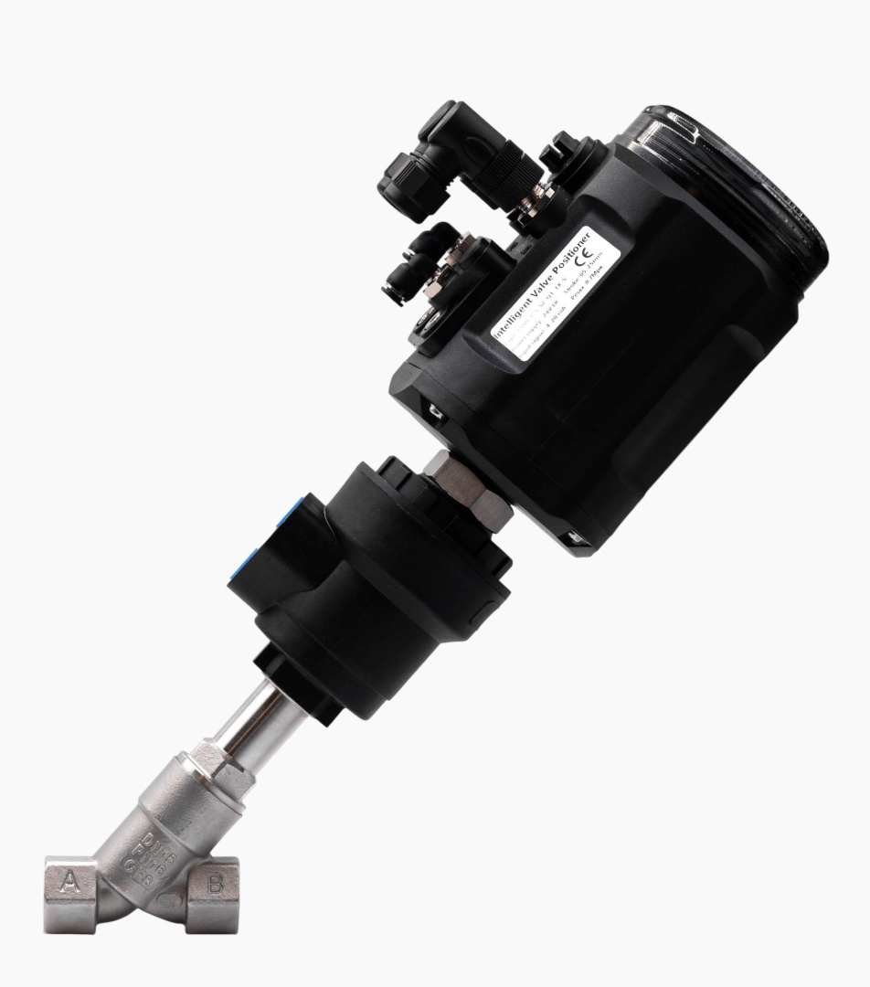 Седельный клапан с позиционером 2710-EMCP-H8-32-S1-420N