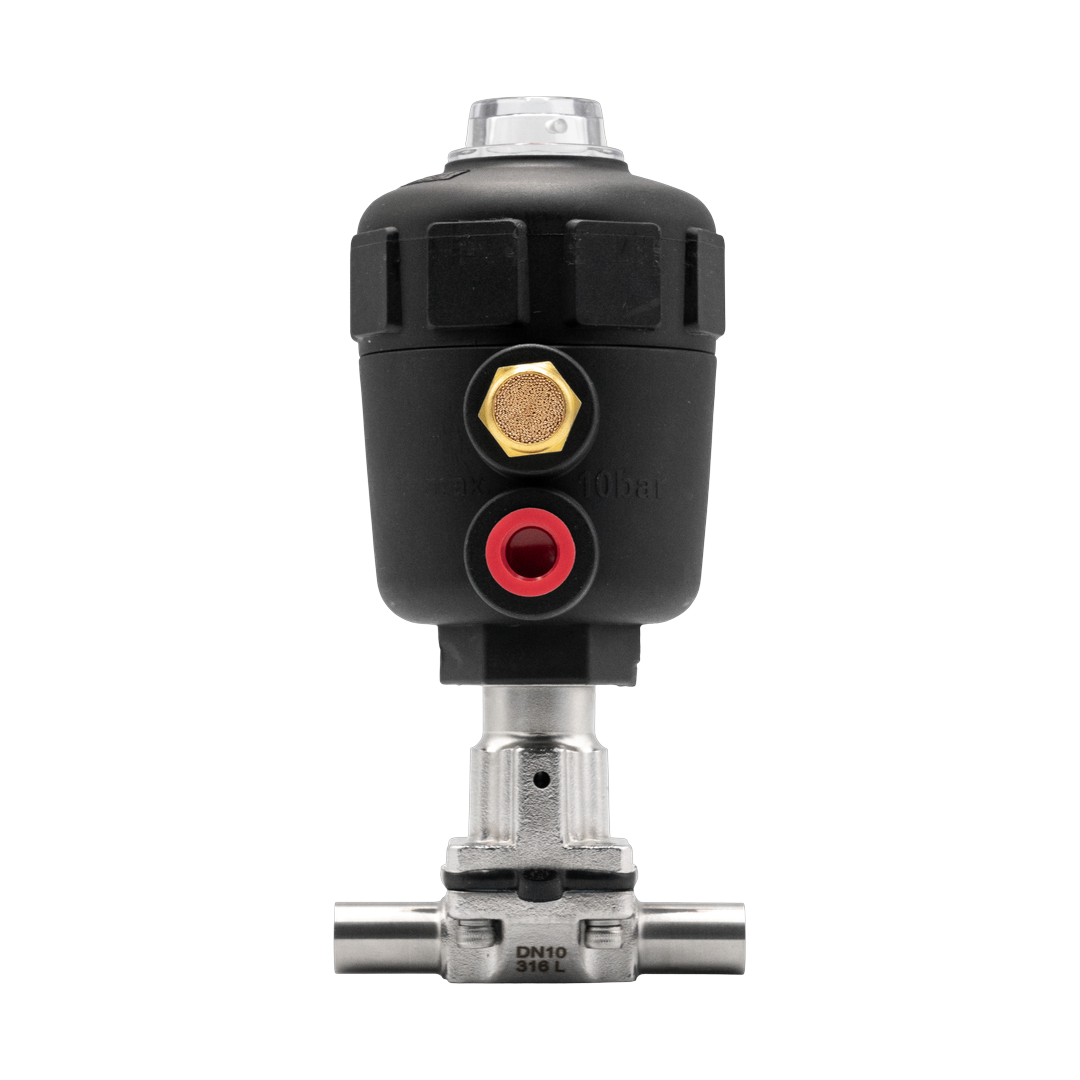 Клапан диафрагмовый VZDCF-32-CC-S-P-PE-NO