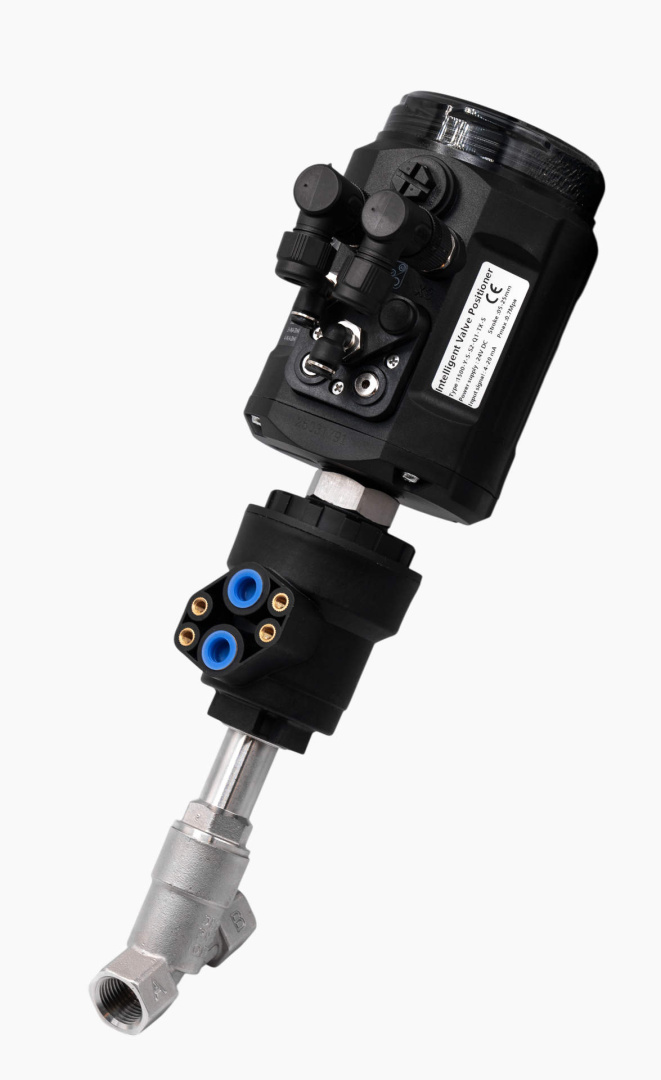 Седельный клапан с позиционером 2710-EMCP-H8-32-S1-420N