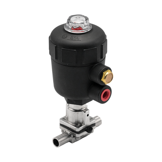 Клапан диафрагмовый VZDCF-65-WW-S-P-PE-NO