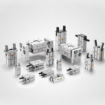 Захваты пневматические