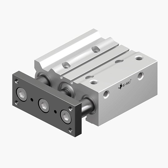 Пневмоцилиндр с направляющими SGM25x100-S