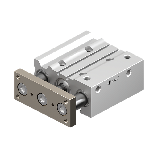 Пневмоцилиндр с направляющими SGL25x250-S