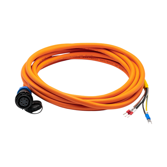 Кабель двигателя силовой NEBR-M24G6-K-13-Q07-LE4