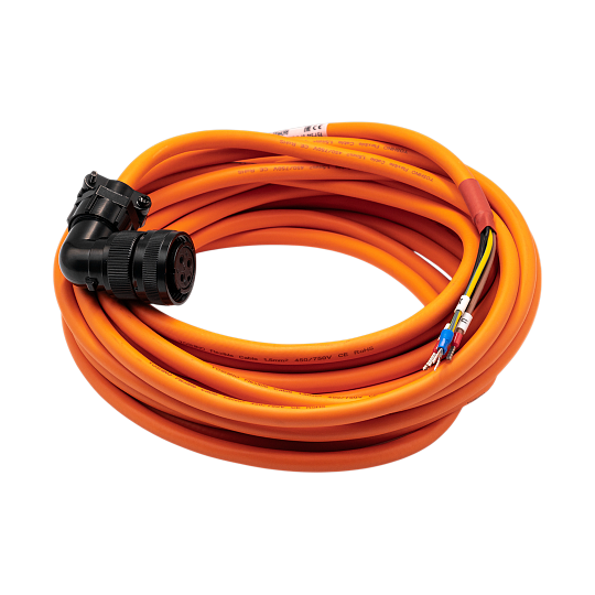 Кабель двигателя силовой NEBR-M36W4B-K-5-Q15-LE4