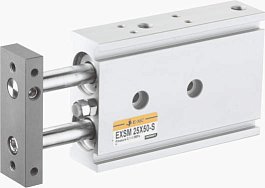 Пневмоцилиндр двухпоршневой EXSM25X75-S